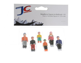 6 figurines pour télésièges