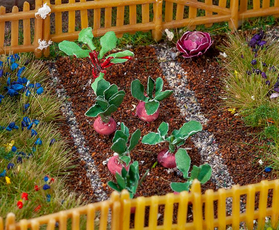 Végétation miniature : 18 Rutabagas - 1:87 H0 - Faller 181283
