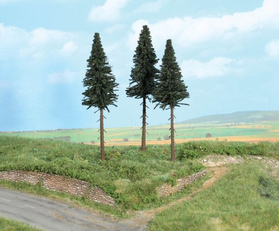 Végétation miniature - 3 sapins 17 cm - Heki 2119