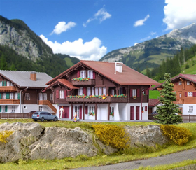 Chalet de montagne 1:160 - Kibri 37033