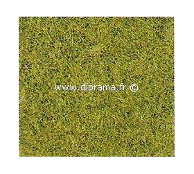 Heki 1575 - Toison Herbe longue, vert clair. 14 X 28 cm, 5 mm