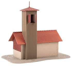 Bâtiments miniatures : Caserne de sapeurs-pompiers 1:87, HO - Faller 131383