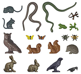 Busch 1153 - Petits animaux jardins 1:87 - HO