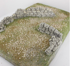 Plateau en pierre reconstituée 33 cm - FR 28100
