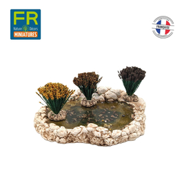3 joncs assortis 4 cm pour crèches, dioramas, décors de paysages divers
