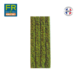 FR 401 - 3 Haies vert clair - décors pour crêches ou dioramas, maquettes