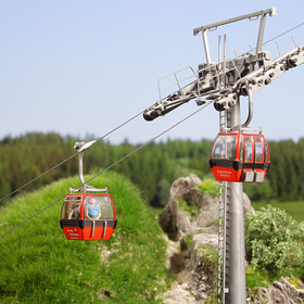 Décor miniature : Télécabine autrichien Hahnenkamm - 1:87 - Brawa 6344, 06344