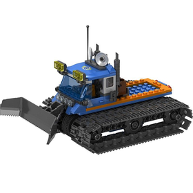 Véhicule miniature : Jeu de construction dameuse Artik - MTC 5321