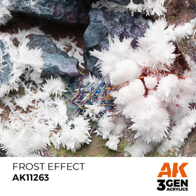 Ak Interactive 11263 - Effet givré 17 ml pour vos décors miniatures d'hiver