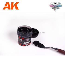 Aphalte wargame terrains 100 ml - Ak Interactive 1228Aphalte wargame terrains 100 ml - Ak Interactive 1228