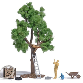 Végétation miniature : Cabane dans les arbres au 1/87 - Busch 01834 1834