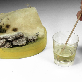 Décors miniatures : Résine effet eau 375 ml - Ak Interactive 8043