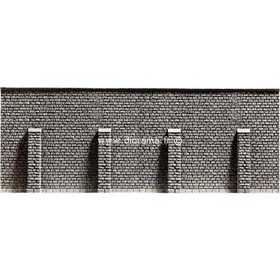 Noch 58056 - Mur de soutènement, 33,4 x 12,5 cm 1:87 - HO