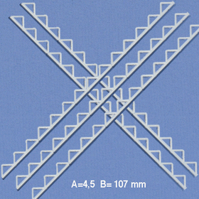 Poutre a contreventement  C=  4,5 mm