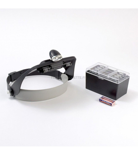 Accessoires de modélisme : Lunettes loupe avec lampe - Artesania Latina