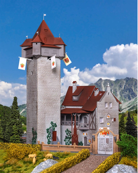 Bâtiment miniatures : Château - HO 1:87 - Kibri