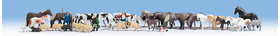 Méga set 36 animaux miniatures - Noch 16049