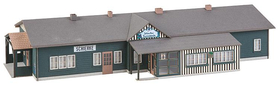 Bâtiment miniature : Station service - 1:87 H0 - Faller 110136