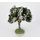 Arbre fleuri blanc 15 cm - décors pour crêches