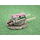 Accessoires de crèche : 1 Brouette miniature de fleurs roses - FR 21122Ro