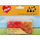 Végétation miniature : 100 touffes d'herbe miniatures jaune/rouge 5, 6 mm