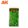 Végétation miniature : Touffes d'herbe vert foncé 6 mm - Ak Interactive 8246 AK8246