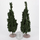 2 cyprès d'Italie 15 cm pour crèches provencales - FR-ATB/62690