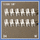 Chaises 1:100 miniatures