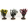 3 buissons fleuris 6 cm