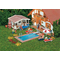 Accessoires miniatures : FAL-180542 – Piscine & abri de jardin