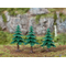 3 sapins miniatures en plastique - Faller 181602