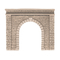 Décors miniature : Entrée de tunnel en pierre naturelle, une voie - 1:87 - Noch 58061