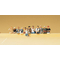 Figurines miniatures : Consommateurs au café 1:87 - Preiser 10369