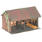 Noch 66711 - Kit en découpe laser Grange de bois HO 9 cm x 6 cm et 5,6 cm de haut