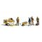 Ouvriers miniatures du bâtiments 1:43 - Woodland A2753