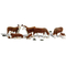 Vaches miniatures 1:43 - Woodland A2767