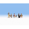 Figurines miniatures : Voyageurs assis  1:87 - Noch 15240