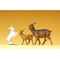 Chèvre et chevreaux 1:25 - Preiser 47041