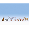Figurines miniatures : Animaux de la ferme - 0, 1:42,5 - Noch 17903