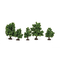 Plantes miniatures : Arbres ou arbustes - 30 à 40 mm - Humbrol R7208 07208
