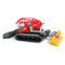 Véhicule miniature : Dameuse metal pistenbully 28 cm avec treuil 1/32 - JC 0410 5658 Jagerndorfer