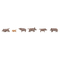 Figurines animaux : Sangliers miniatures au 1:160 N - Faller -155909