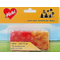 Végétation miniature : 100 touffes d'herbe miniatures jaune/rouge 5, 6 mm
