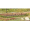 Vegetation miniature : Heki 1811 : bandes d'herbe verte 10 cm