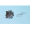 Accessoire miniature : Heki 3135 : Clôtures HO - 30 pièces