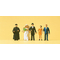 Figurines miniatures :  Mariage protestant au 1/87 - Preiser 14057