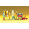 Figurines miniatures :  Peintre sculpteur et femmes nues 1:87 - Preiser 10106