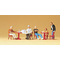 Figurines miniatures : Consommateurs au café 1:87 - Preiser 10369