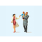 Preiser 63096 - Couple avec enfants miniatures 1:32