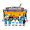 Miniatures de 6 personnages assis avec ski - 1:32 : JC collection